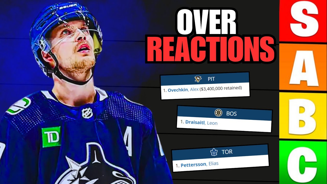 Reacting To Crazy Fan Made NHL Playoff TRADES