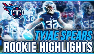 Tyjae Spears ELECTRIC Rookie Highlight Reel ⚡️ 2023