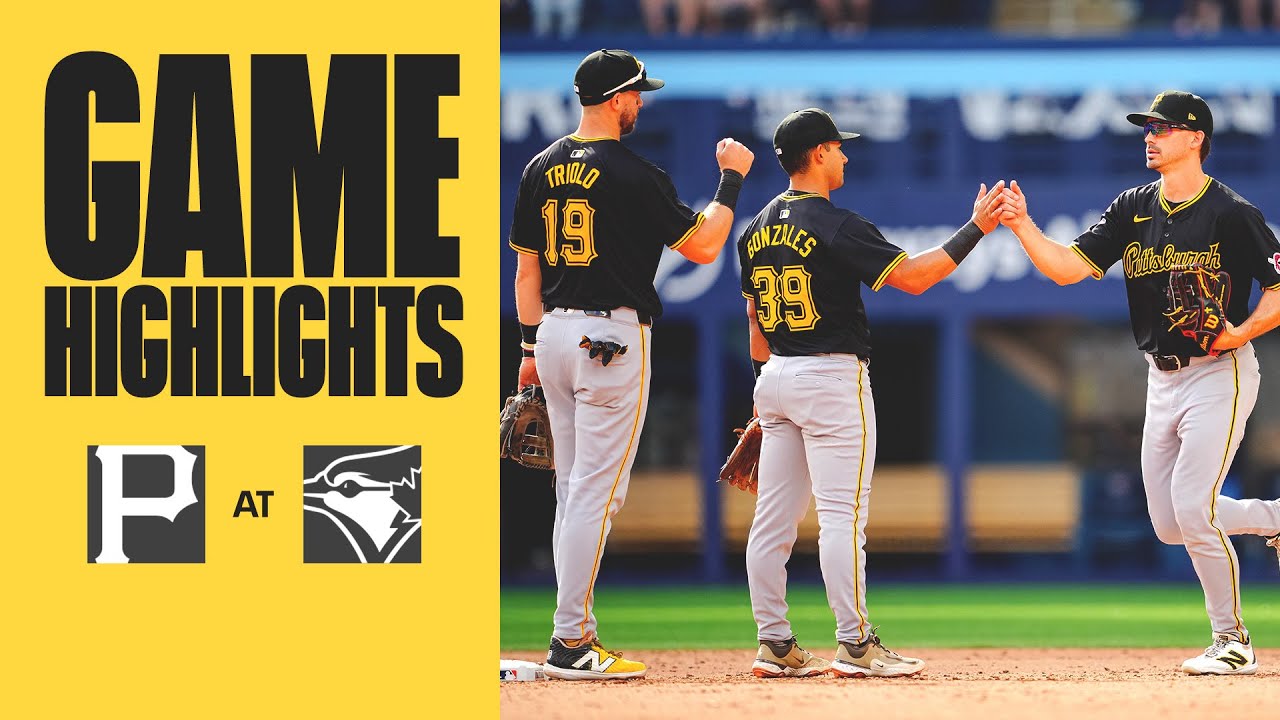 Bryan Reynolds Hits 440-Foot HR in Win | Pirates vs. Blue Jays Highlights (6/1/24)