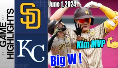 Padres vs Royals [FULL GAME] | Kim's Big Day ! Padres take the first two games in KC !