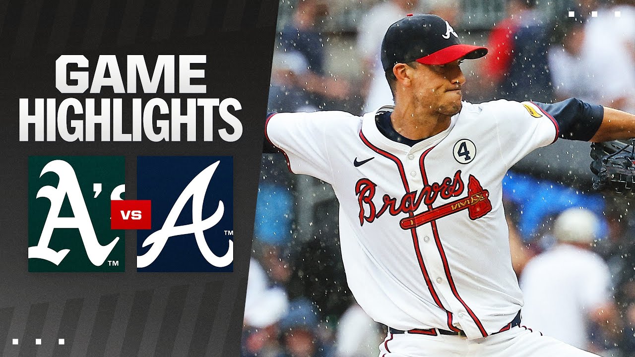 A's vs. Braves Game Highlights (6/2/24) | MLB Highlights
