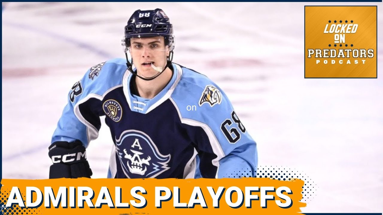 Zachary L'Heureux and Milwaukee Admirals Fighting for Shot at Calder Cup Finals