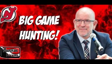 NJ Devils Rumors & Tom Fitzgerald BIG GAME HUNTING Update!