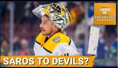 Could the Predators Trade Juuse Saros to the Devils?