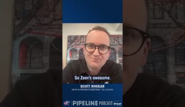 “ZEEV BUIUM is going to be a TOP FOUR DEFENSEMAN IN THE NHL” - Scott Wheeler | Pipeline Podcast #nhl