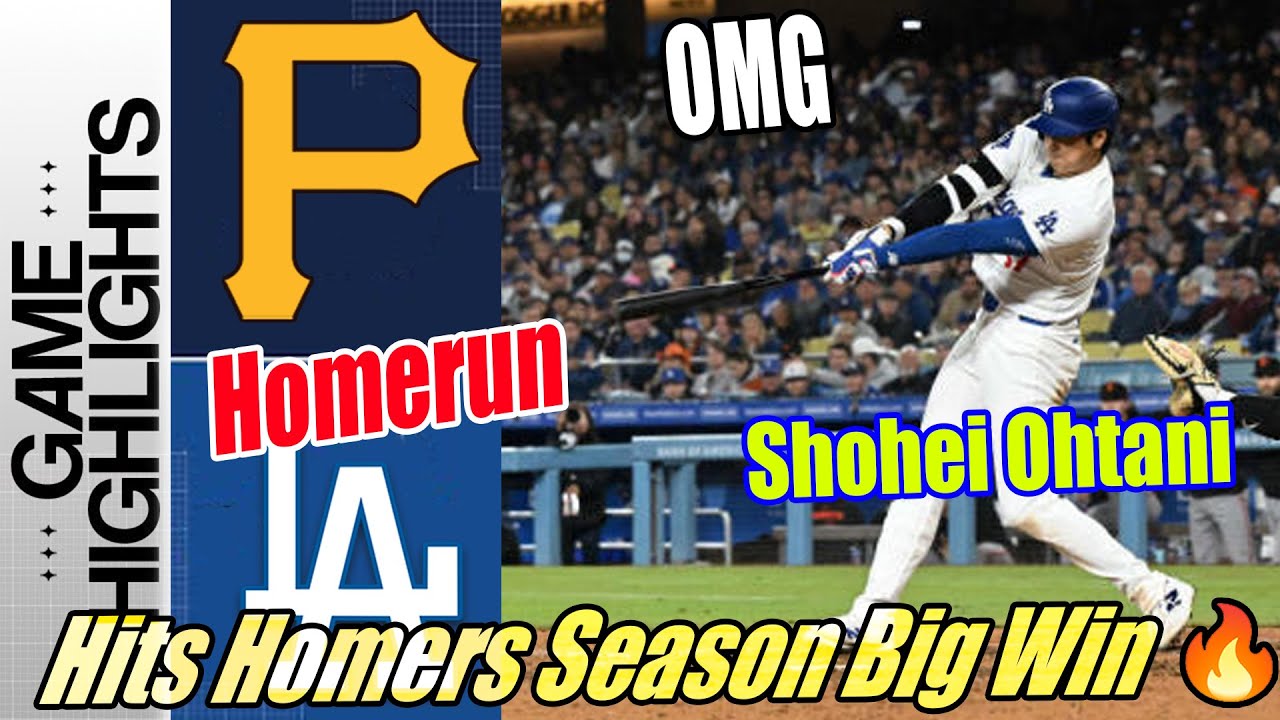 Los Angeles Dodgers vs Pittsburgh Pirates [FULL GAME] | Can't Be Stopped [Dodgers Big Win] 🔥