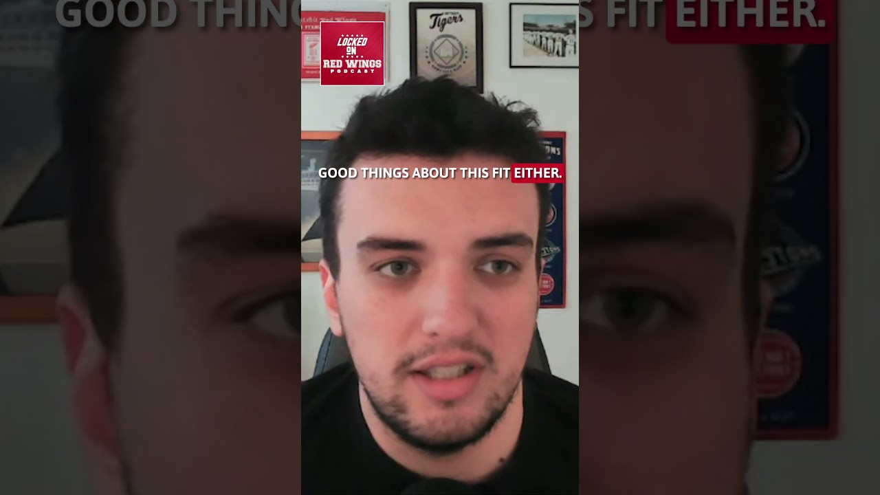 Matt Roy is a perfect fit for the Red Wings defense #lgrw #shorts #nationalhockeyleague