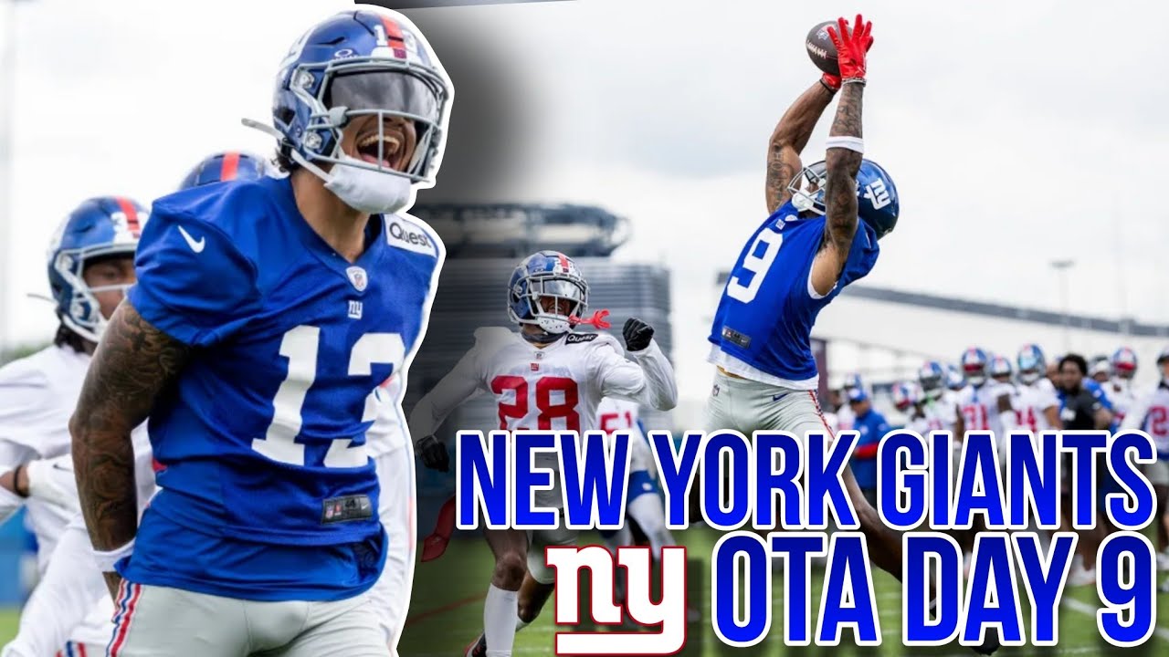 NABERS TO THE HOUSE! 🏠 | 2024 New York Giants OTA Day 9 Recap!