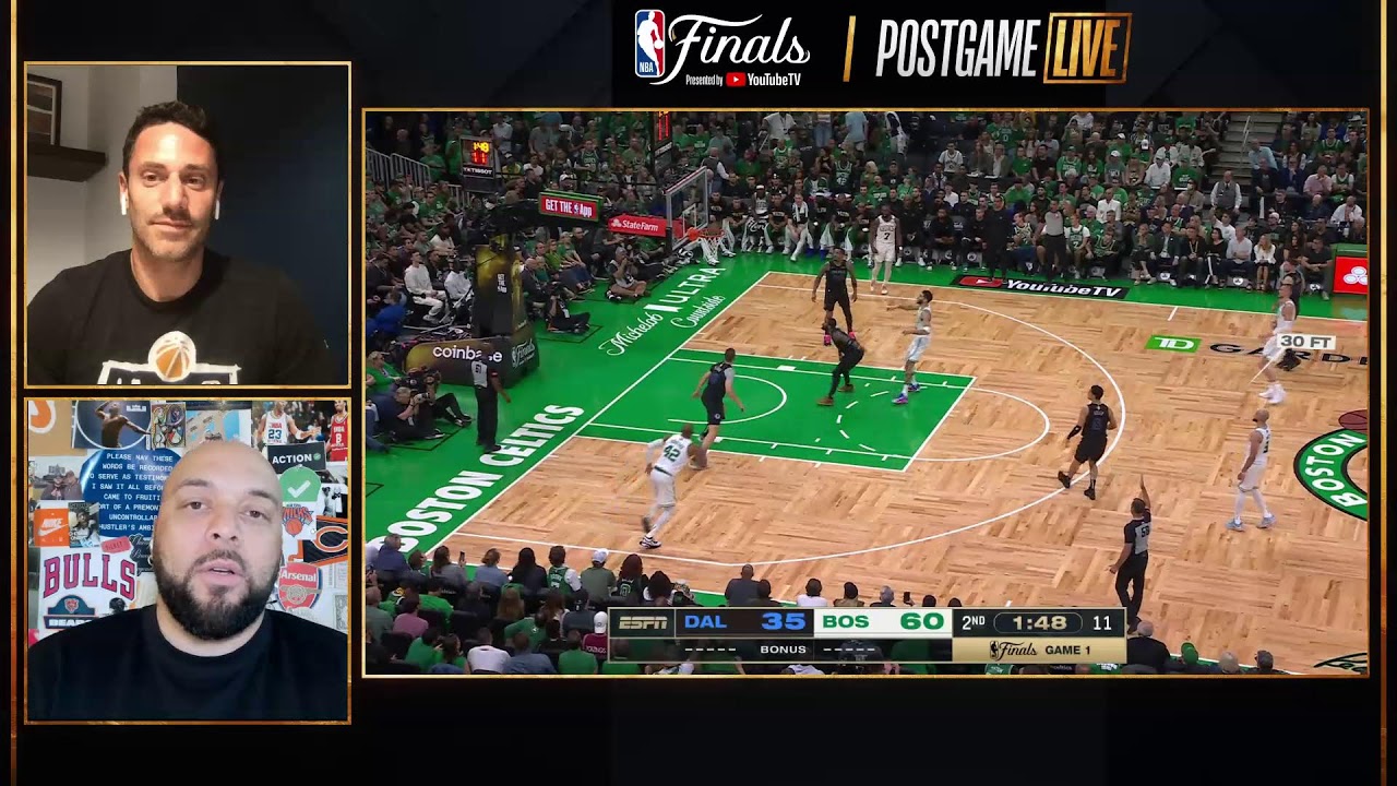 POSTGAME LIVE: Dallas Mavericks Vs Boston Celtics Game 1| #NBAFinals Presented by YouTube TV
