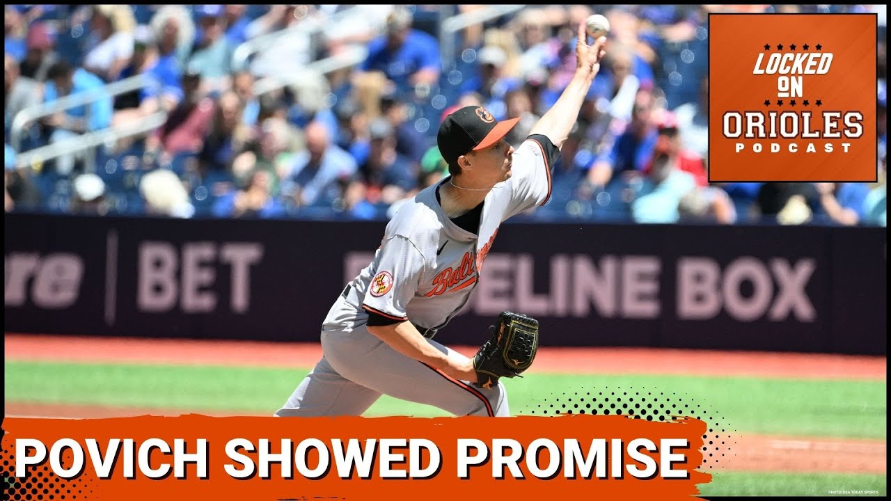 Despite the Orioles loss, Cade Povich showed promise in his MLB debut
