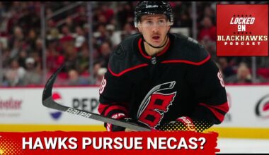 Should Chicago Blackhawks Pursue Martin Necas? + Rick Ball Replaces Chris Vosters