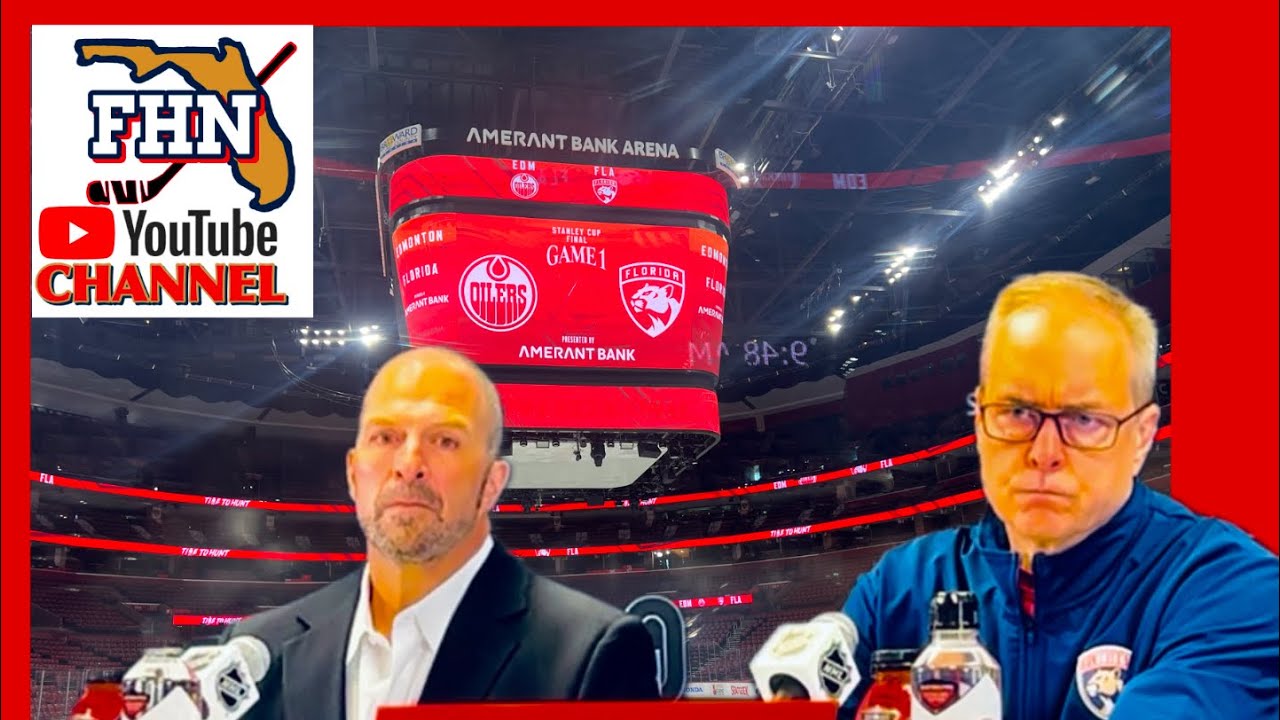 Paul Maurice and Bill Zito, Florida Panthers: 2024 Stanley Cup Media Day