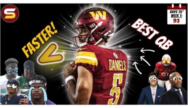 👀Jayden Daniels is FAST AS TYREKE HILL! Fastest QB in NFL! + Top 12 QB! + "Will Take Town By Storm"!