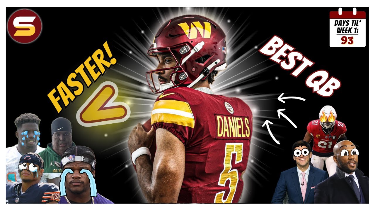 👀Jayden Daniels is FAST AS TYREKE HILL! Fastest QB in NFL! + Top 12 QB! + "Will Take Town By Storm"!