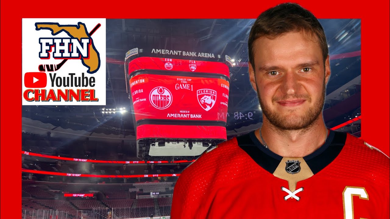 Sasha Barkov, Florida Panthers: Stanley Cup Final Media Day