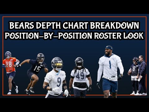 Bears Depth Chart Breakdown || 53 Man Roster Projection