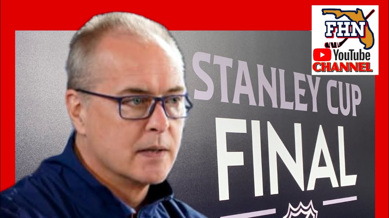 Paul Maurice, Pregame: Stanley Cup Final, Game 1 - Edmonton Oilers at Florida Panthers