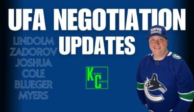 Canucks UFA Negotiations Updates