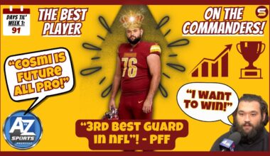 👀 "Samuel Cosmi is 3rd Best Guard in NFL"! BEST PLAYER ON COMMANDERS! Advanced Stats = All-Pro! 🔥