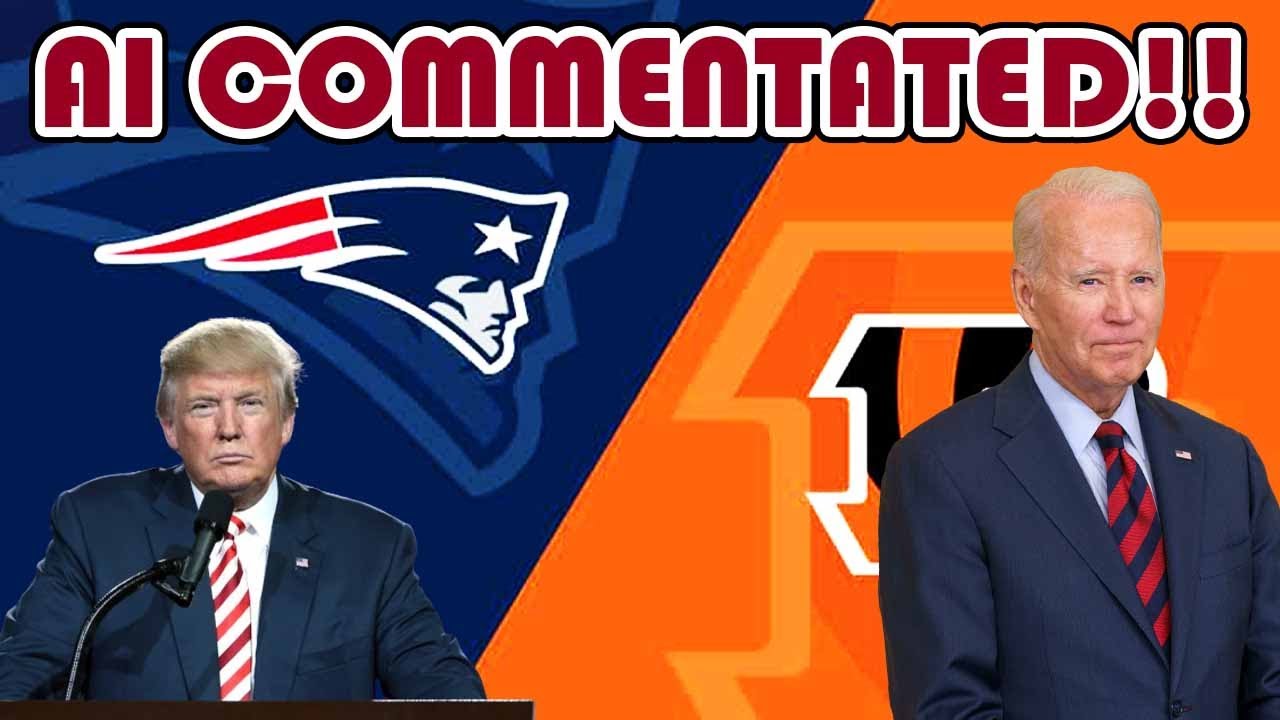 THE CINCINNATI BENGALS VS THE NEW ENGLAND PATRIOTS WEEK 1 SIMULATION COMMENTATED BY TRUMP AND BIDEN!