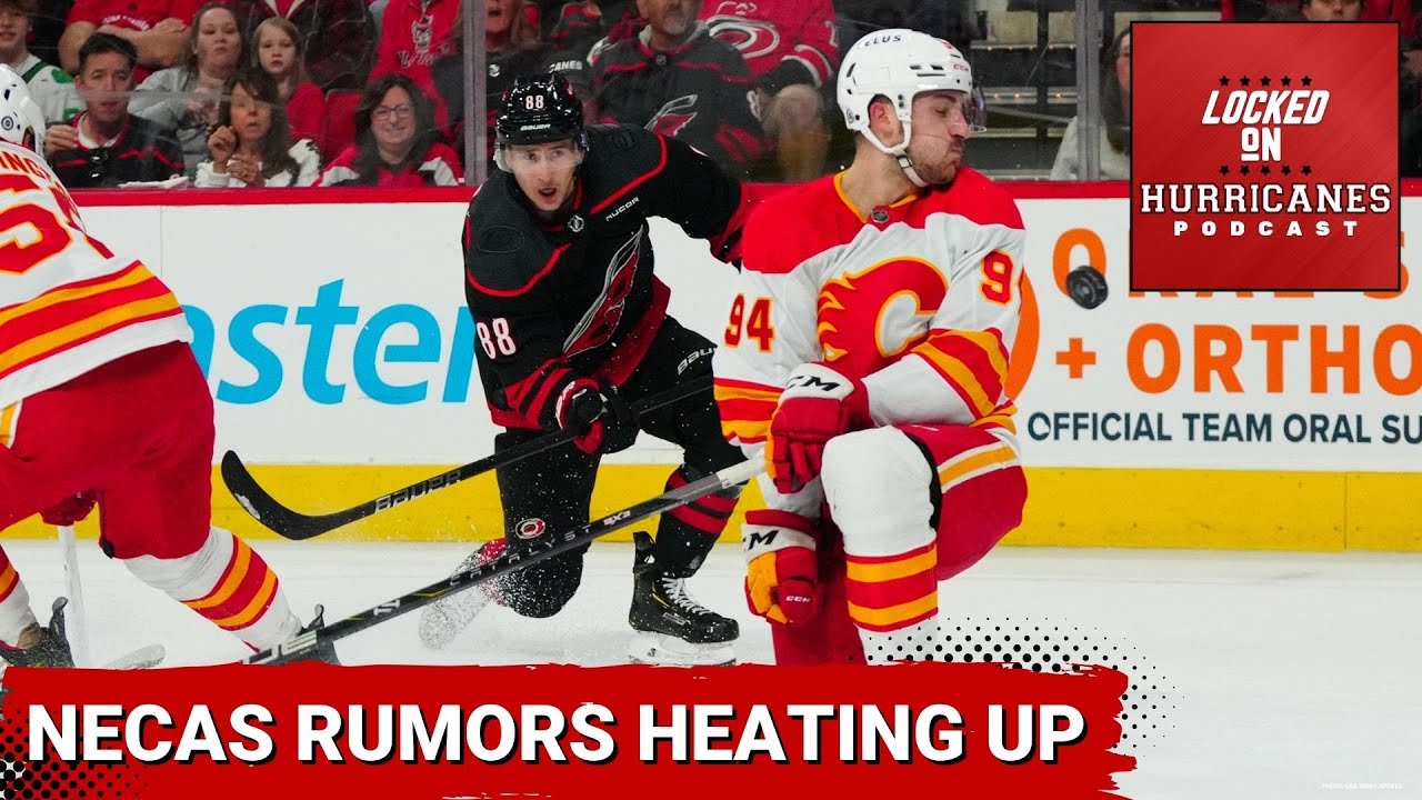 Necas Trade Rumors are Heating Up | Carolina Hurricanes Podcast #carolinahurricanes #causechaos #nhl
