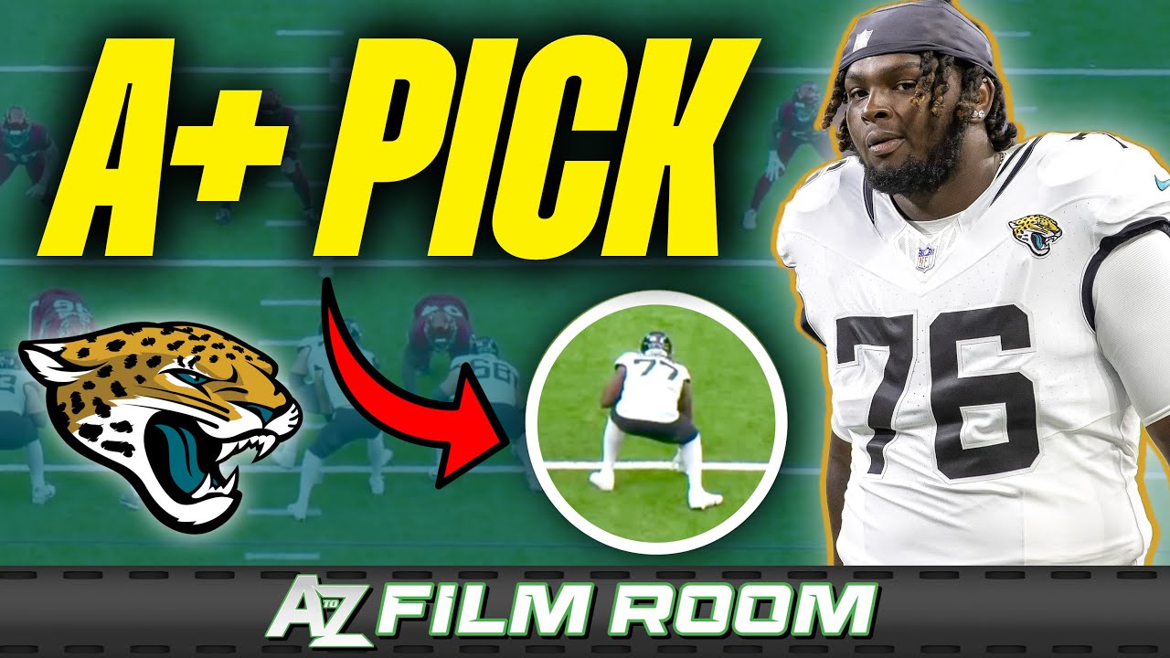 Jacksonville Jaguars RT Anton Harrison Film Breakdown