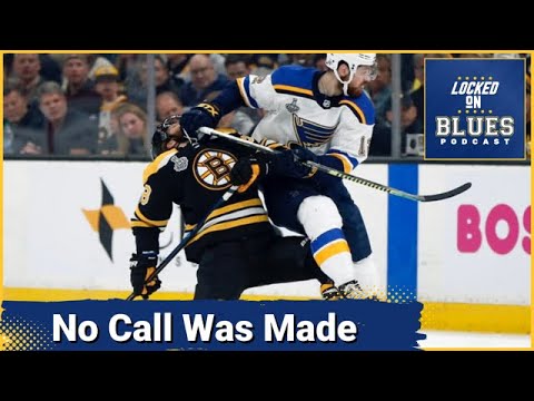 Boston Bruins Fans Are NEVER Going To Forgive The St. Louis Blues For Celebrating This NON Call...