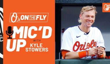 Mic'd Up with Kyle Stowers | O's on the Fly | Baltimore Orioles