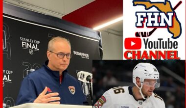 Florida Panthers Coach Paul Maurice Talks Barkov Injury, Edmonton Oilers on SCF Off Day