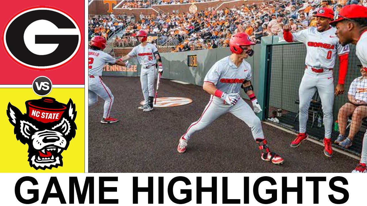 Georgia vs NC State Full Game (06/10/24) | NCAA Baseball - Athens Super Regional - Game 3