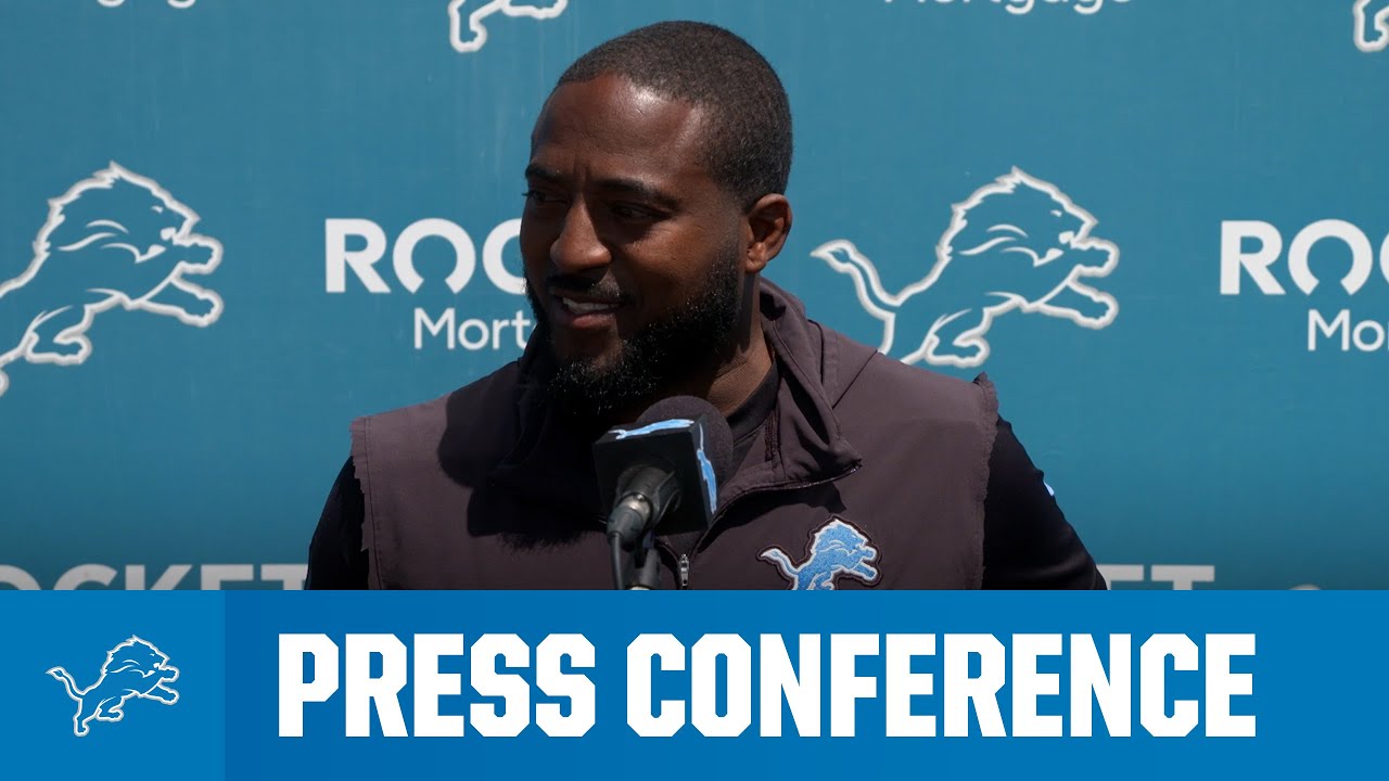 Detroit Lions defensive assistant coaches meet with the media | June 11, 2024