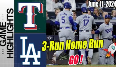 Los Angeles Dodgers vs Texas Rangers [Highlights TODAY] 06/11/24 | Ohtani, Freeman, Smith Boom