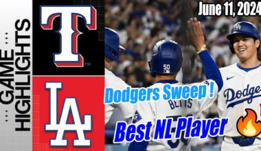 Los Angeles Dodgers vs Texas Rangers [FULL GAME] June 11, 2024 | Dodgers Dominated !
