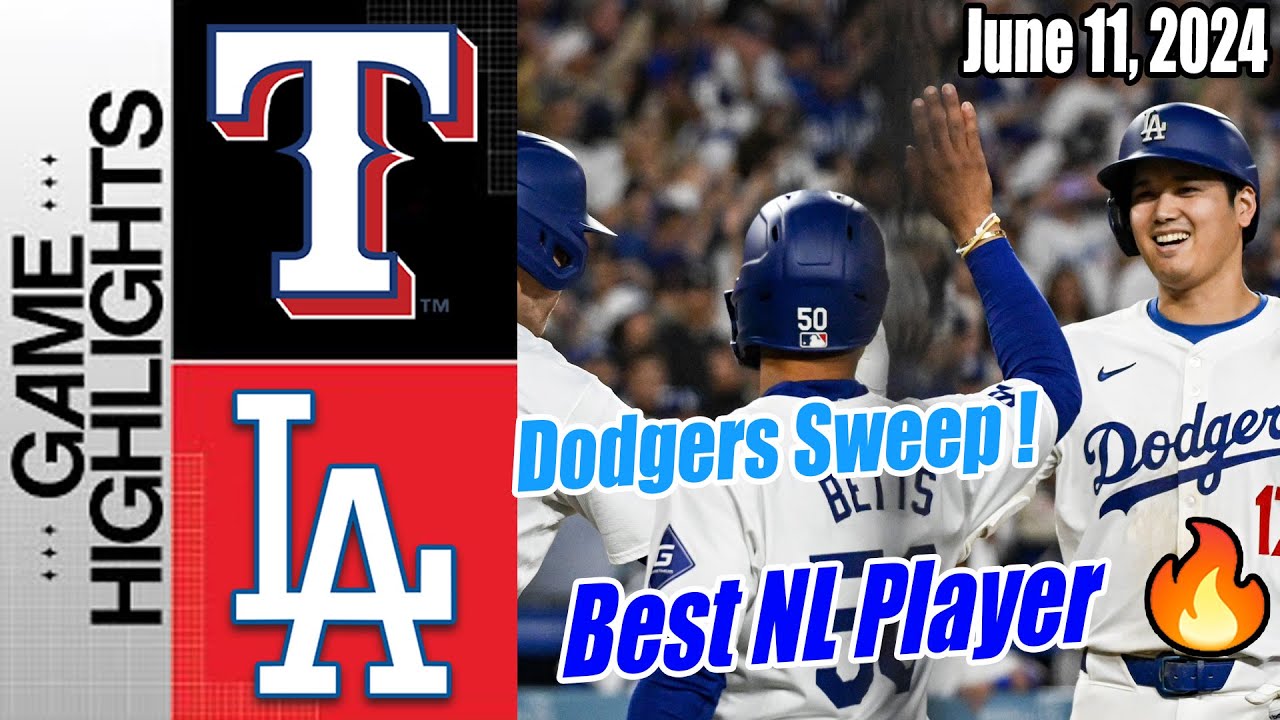Los Angeles Dodgers vs Texas Rangers [FULL GAME] June 11, 2024 | Dodgers Dominated !