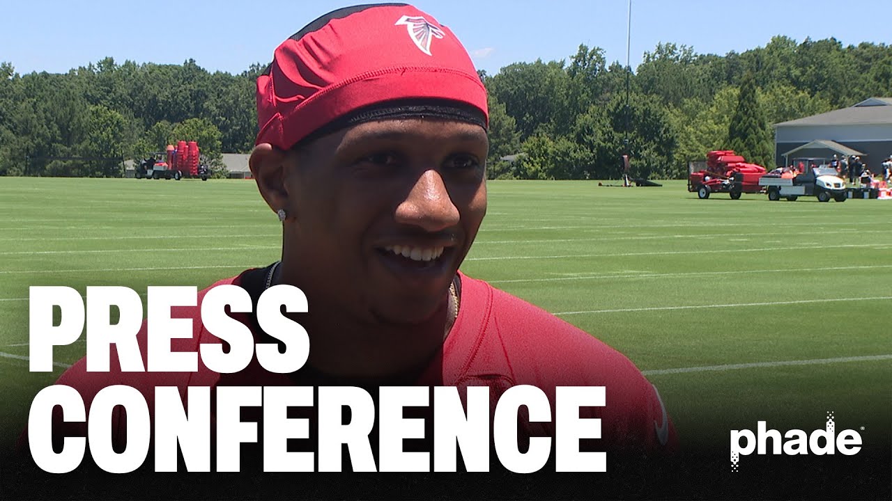 Michael Penix Jr., Drake London & others speak to media on the final day of OTAs | Press Conference