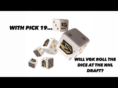 WILL THE VEGAS GOLDEN KNIGHTS ROLL THE DICE AT PICK #19? #nhl #nhldraft #nhldraft2024 #celebrini