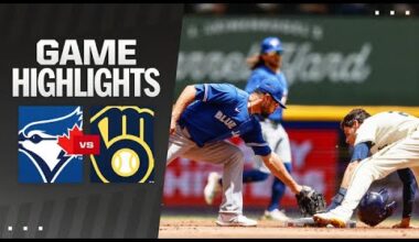 Blue Jays vs. Brewers Game Highlights (6/12/24) | MLB Highlights