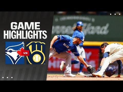 Blue Jays vs. Brewers Game Highlights (6/12/24) | MLB Highlights