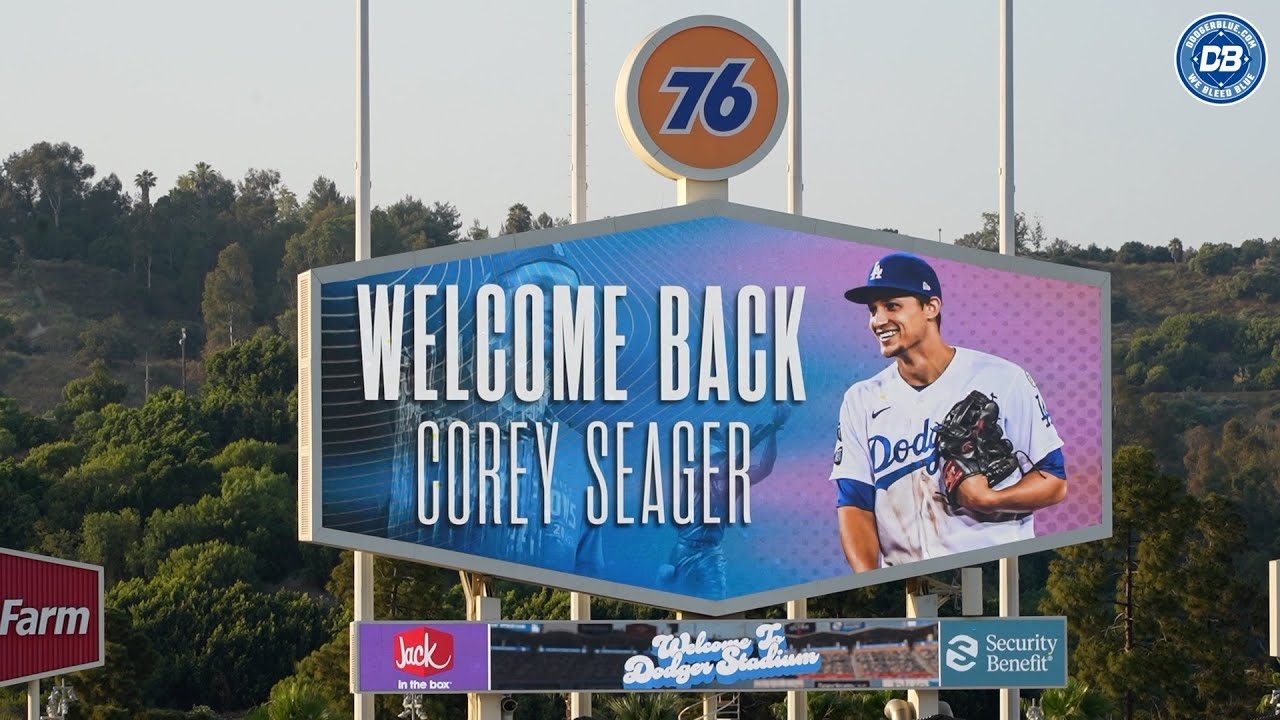 Dodgers welcome Rangers' Corey Seager back to Dodger Stadium with video tribute
