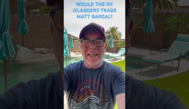 WOULD THE NY ISLANDERS TRADE MATT BARZAL AT THE NHL DRAFT? #nhl #nhldraft #sphere #lasvegas #isles