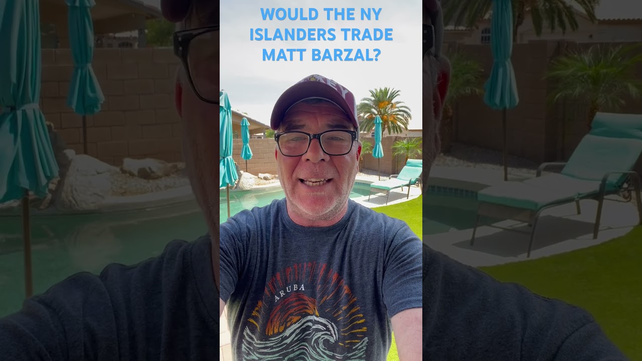 WOULD THE NY ISLANDERS TRADE MATT BARZAL AT THE NHL DRAFT? #nhl #nhldraft #sphere #lasvegas #isles