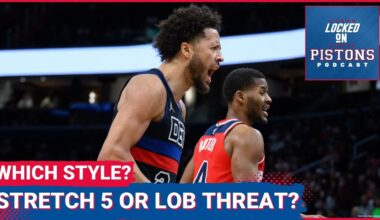 Stretch Or Rim Running Five For Detroit Pistons? Update On Monty Williams? Future Of Marcus Sasser?