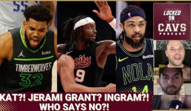 Who Says No?! Could the Cleveland Cavaliers trade for KAT?! | Locked On Cavs Podcast Part 2