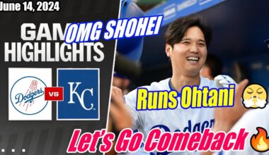 Los Angeles Dodgers vs Kansas City Royals (Today Highlights) | June 14, 2024 | MLB Highlights 2024 🔥