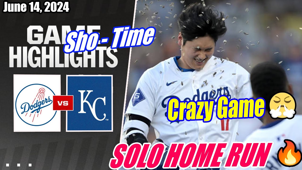LA Dodgers vs KC Royals  Game Today Highlights | June 14, 2024 | MLB Highlights 2024 🔥