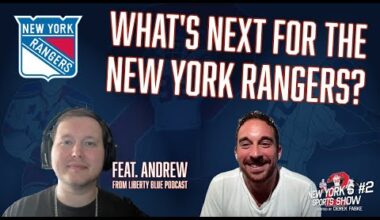 What's Next For The New York Rangers? feat. Andrew from @libertybluepodcast6405