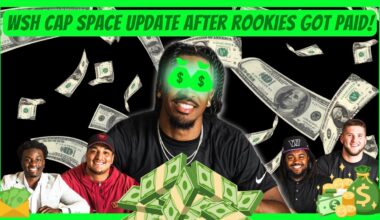 🤑All WSH 2024 Rookies Just GOT PAID! Jayden Daniels Deal Details! WSH Cap Hits & Cap Space Update!