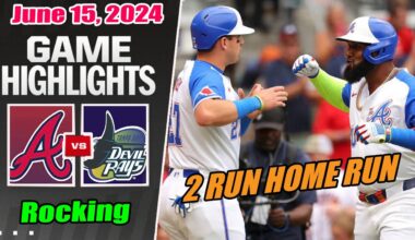 Atlanta Braves vs Tampa Bay Rays Highlights Today June 15, 2024 Ozuna 2 Run Home Run. Big Bear Sweep