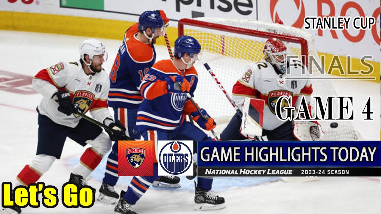 Florida Panthers vs Edmonton Oilers (06/15/24) Game 4 Highlights Stanley Cup Final | 2024 NHL Season