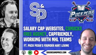 PuckPedia on salary cap websites, #Canucks free agency, CapFriendly & working with NHL teams